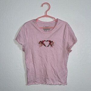 Kimchi Blue Pale Pink Crewneck Tee